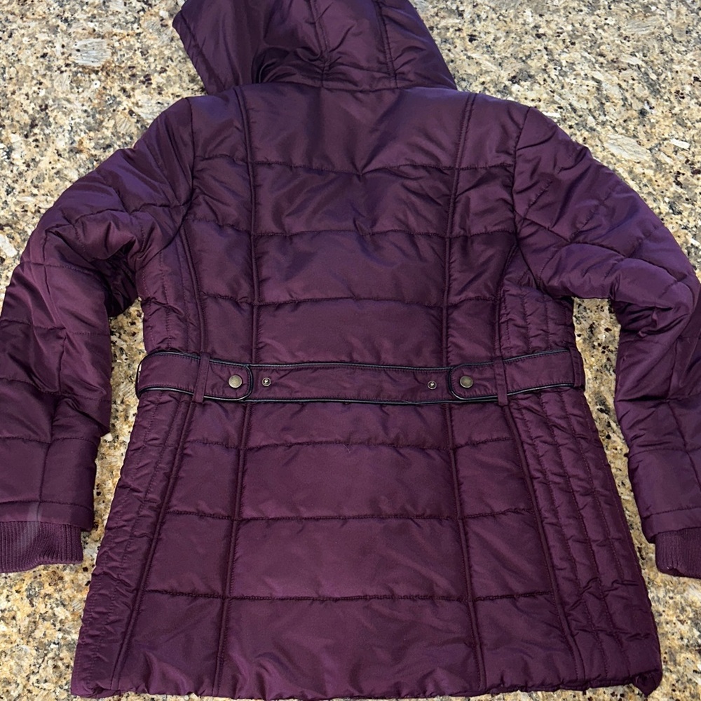 Stylish Purple Puffer Jacket - Picture 9 of 9